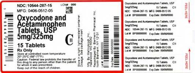 Bottle Label (10544 287 15   0406 0512 05)